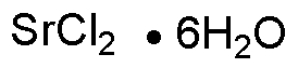 Cloruro de estroncio hexahidratado