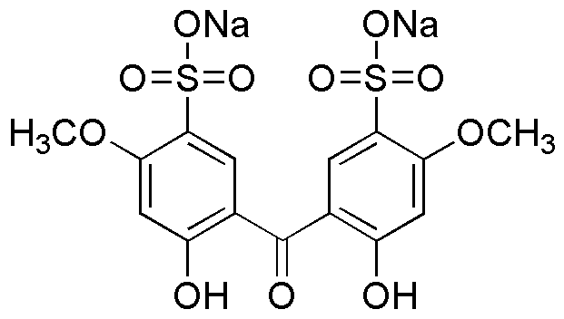2,2'-Dihydroxy-4,4'-dimethoxy-benzophenone-5,5'-disulfonic acid disodium salt