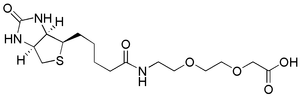 Biotinyl-8-amino-3,6-dioxaoctanoic acid
