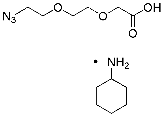 Sel de cyclohexylammonium de l'acide 8-azido-3,6-dioxaoctanoïque