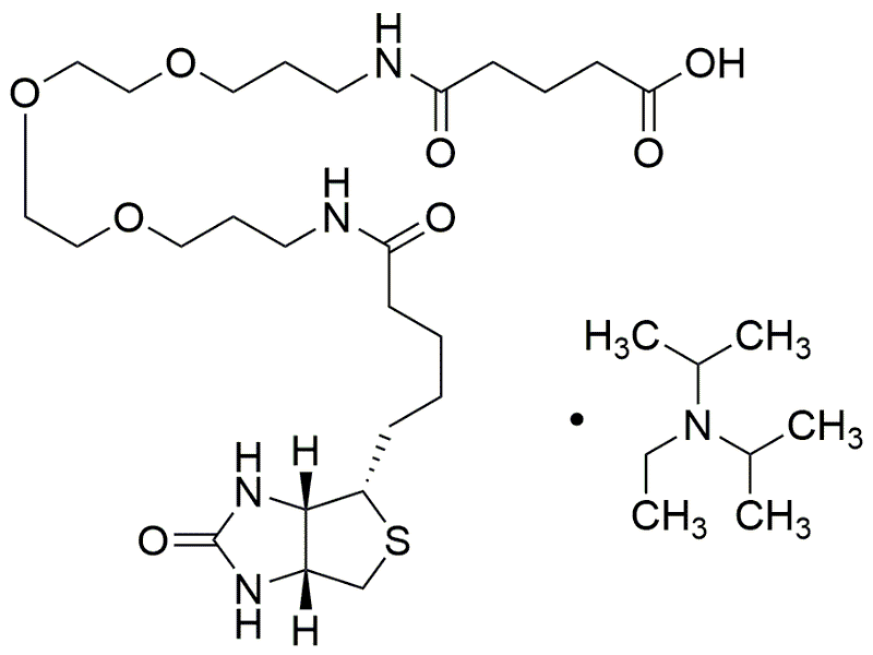 Sal DIPEA del ácido biotinil-TOTA-glutarámico