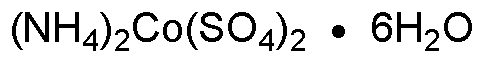 Ammonium cobalt(II) sulfate hexahydrate