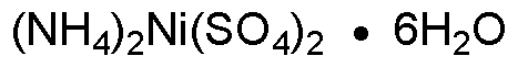 Ammonium nickel sulfate hexahydrate
