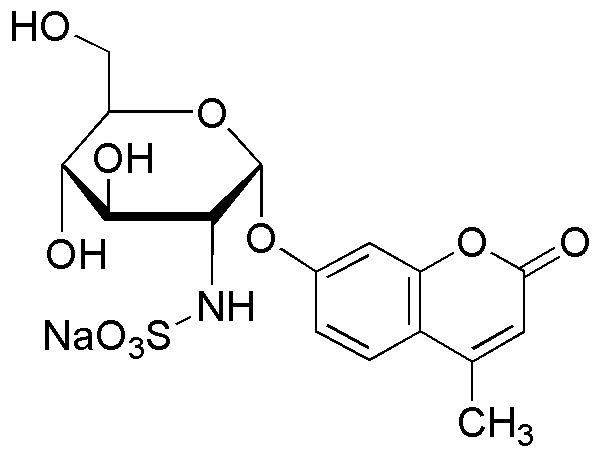 4-Methylumbelliferyl 2-deoxy-2-sulfamino-α-D-glucopyranoside sodium salt