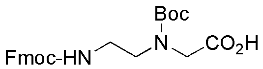 Boc-N-(2-Fmoc-aminoethyl)glycine