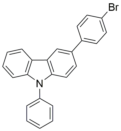 3-(4-Bromophenyl)-9-phenylcarbazole