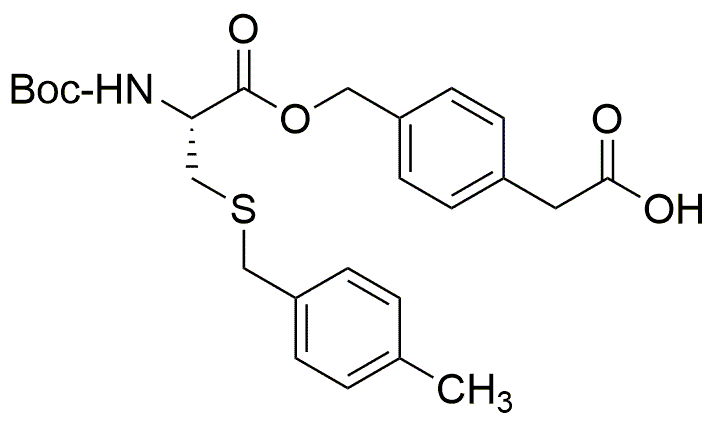 Boc-L-Cys(pMeBzl)-O-CH2-Ph-CH2-COOH