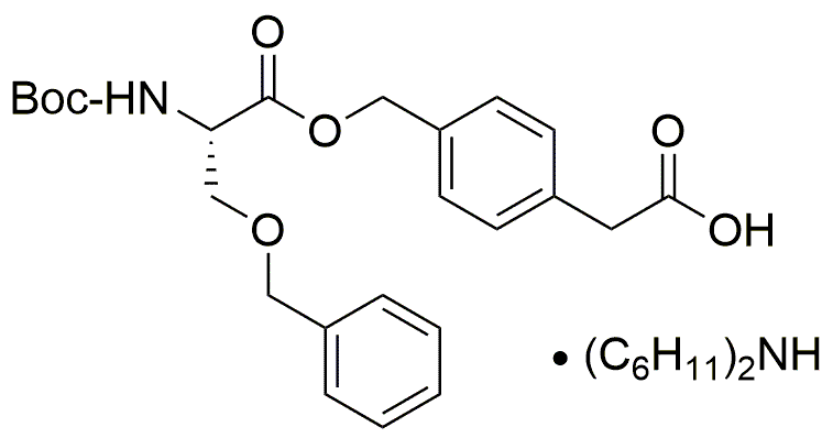 Boc-L-Ser(Bzl)-O-CH2-Ph-CH2-COOHDCHA