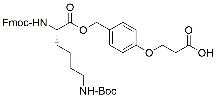 Fmoc-L-Lys(Boc)-O-CH2-Ph-OCH2-CH2-COOH