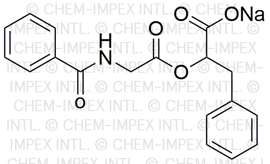 O-Hippuryl-DL-β-phenyllactic acidsodium salt