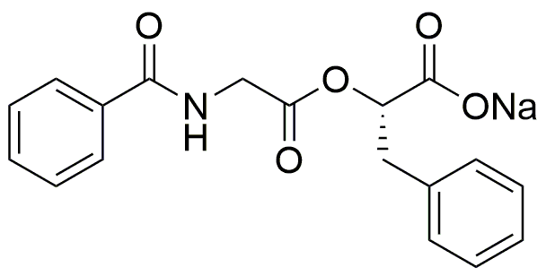 O-Hippuryl-L-β-phenyllactic acidsodium salt