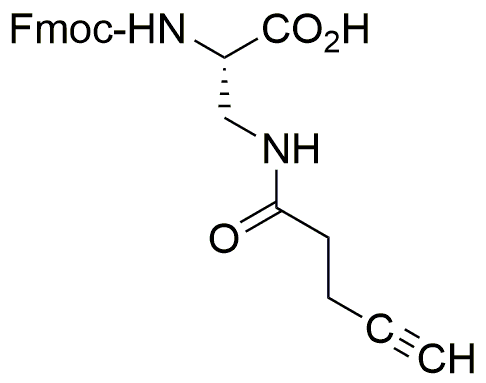 Nα-Fmoc-Nβ-pentynoyl-2,3-diaminopropionic acid