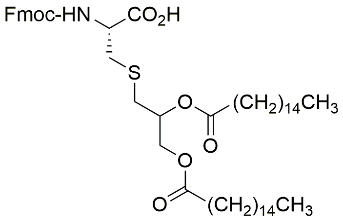 Fmoc-S-[(R-2,3-bis(palmitoyloxy)propyl]-L-cysteine