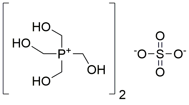Bis[tetrakis(hydroxymethyl)phosphonium] sulfate solution, 70-75% in H2O