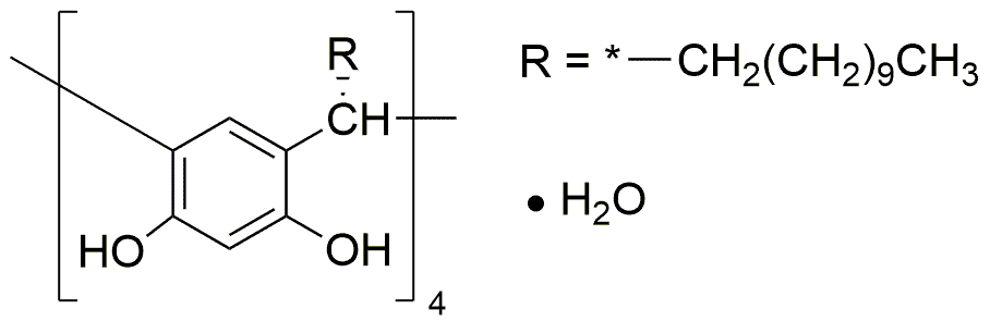 C-Undecylcalix[4]resorcinarene monohydrate