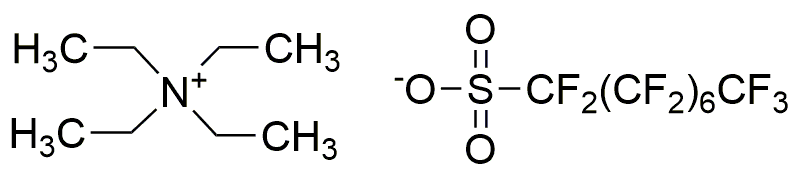 Heptadecafluorooctanesulfonic acid tetraethylammonium salt