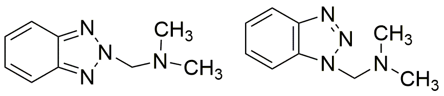 N,N-Dimethylbenzotriazolemethanamine, mixture of Bt1 and Bt2 isomers
