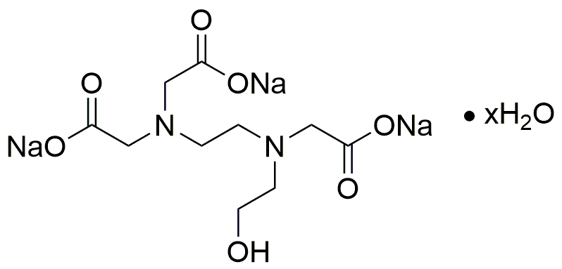 N-(2-Hydroxyethyl)ethylenediaminetriacetic acid trisodium salt hydrate