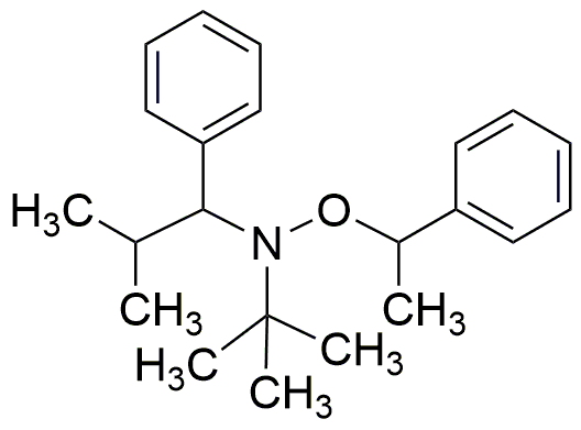 N-tert-Butyl-N-(2-methyl-1-phenylpropyl)-O-(1-phenylethyl)hydroxylamine