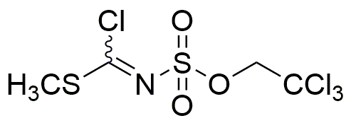 S-Methyl N-(2,2,2-trichloroethoxysulfonyl)carbonchloroimidothioate