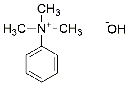 Trimethylphenylammonium hydroxide solution, ~25% in H2O (1.68 M)