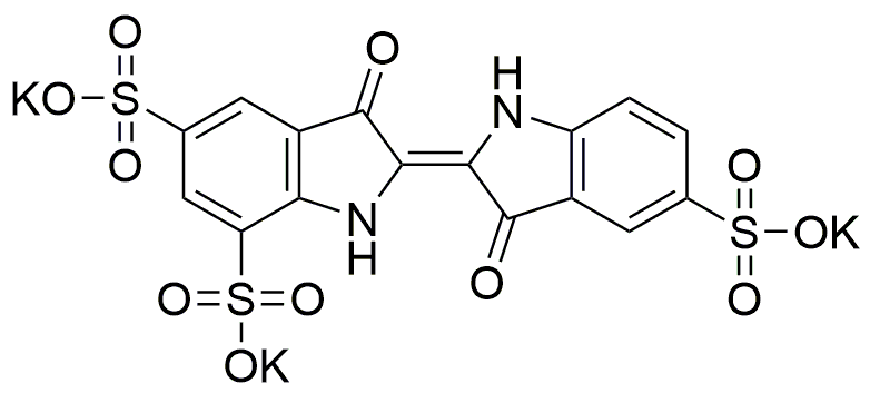 Sal de potasio del ácido indigotrisulfónico