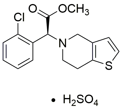 (S)-(+)-Sulfato de clopidogrel