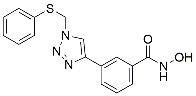 N-Hydroxy-3-[1-(phenylthio)methyl-1H-1,2,3-triazol-4-yl]benzamide