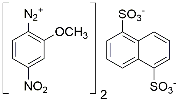 Fast red B salt 1,5-naphthalenedisulfonate