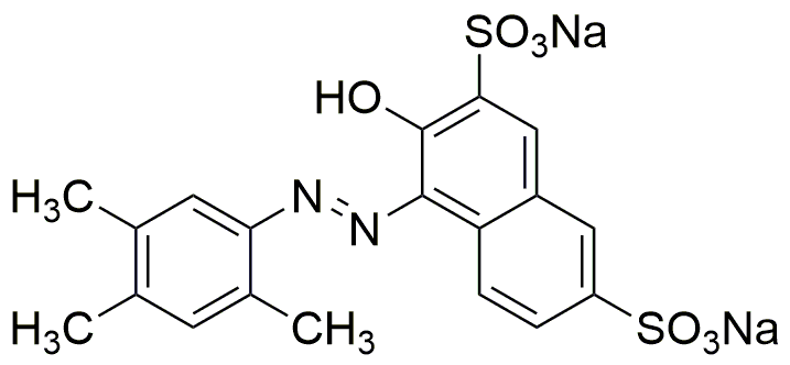 Disodium 1-(dimethylphenylazo)-2-naphthol-3,6-disulfonate