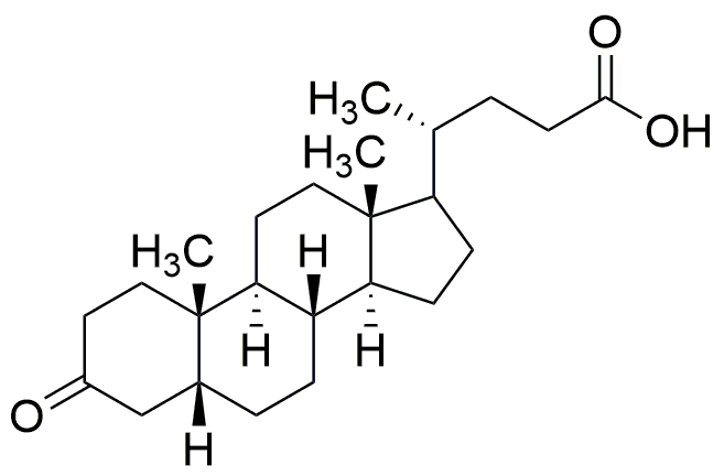 Ácido 3-oxo-5β-colanoico