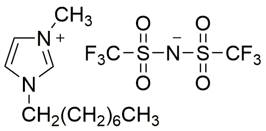 Bis(trifluorometanosulfonil)imida de 1-metil-3-n-octilimidazolio