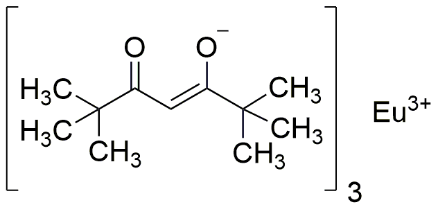 Tris(2,2,6,6-tetramethyl-3,5-heptanedionato)europium(III) [NMR Shift Reagent]