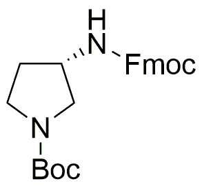(S)-(+)-N-Boc-3-N-Fmoc-aminopirrolidina