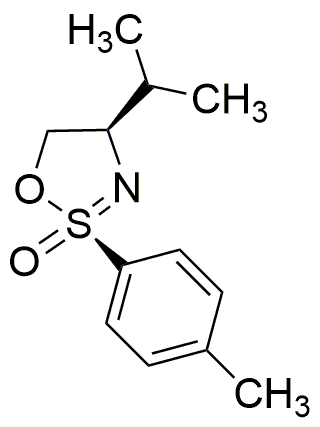 (2R,4R)-(+)-4,5-Dihydro-4-isopropyl-2-(p-tolyl)-1,2λ4,3-oxathiazole 2-oxide
