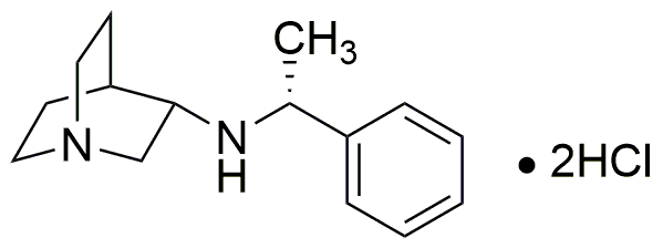 (-)-N-(1(R)-Phenylethyl)-1-azabicyclo[2.2.2]octan-3(S)-amine dihydrochloride