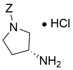 Clorhidrato de (R)-3-amino-1-carbobenzoxipirrolidina