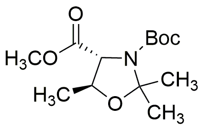 3-tert-Butyl 4-methyl (4R,5S)-2,2,5-trimethyloxazolidine-3,4-dicarboxylate