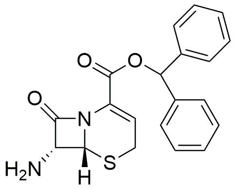 Diphenylmethyl 7β-amino-3-cephem-4-carboxylate