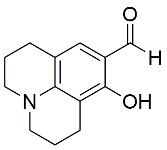 2,3,6,7-Tetrahydro-8-hydroxy-1H,5H-benzo[ij]quinolizine-9-carboxaldehyde