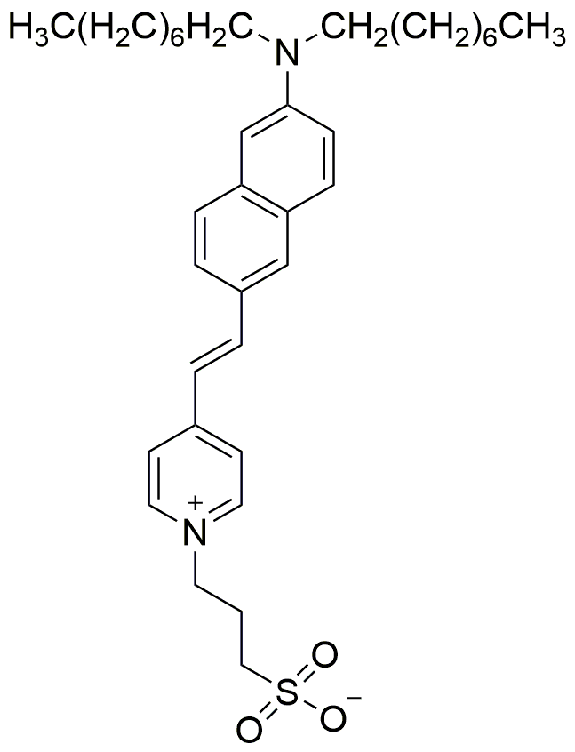 Sal interna de 4-(2-[6-(dioctilamino)-2-naftalenil]etenil)-1-(3-sulfopropil)piridinio