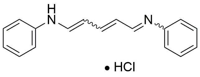 N-[5-(Phenylamino)-2,4-pentadienylidene]aniline monohydrochloride
