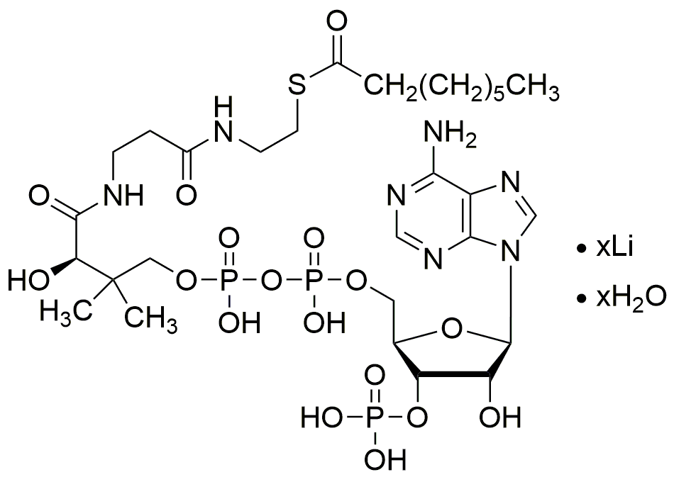 Octanoyl coenzyme A sel de lithium hydraté