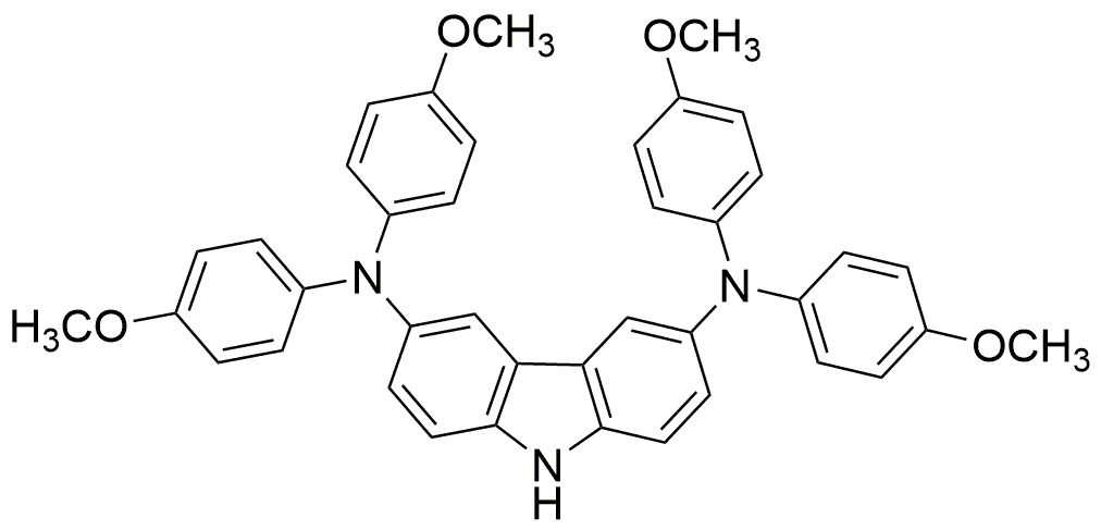 N,N,N,N-Tetrakis(4-methoxyphenyl)-9H-carbazole-3,6-diamine