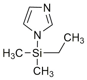 1-(Dimethylethylsilyl)imidazole [Dimethylethylsilylating agent]