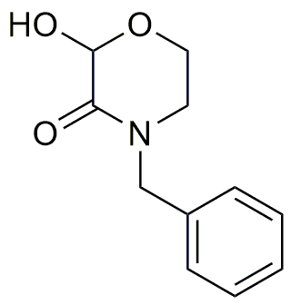 4-Benzyl-2-hydroxymorpholin-3-one