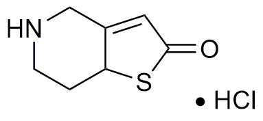 5,6,7,7a-Tetrahydrothieno[3,2-c]pyridin-2(4H)-one hydrochloride