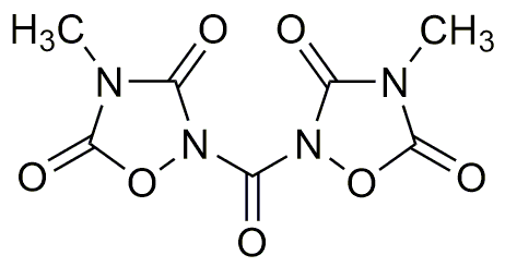 2,2'-Carbonylbis(3,5-dioxo-4-methyl-1,2,4-oxadiazolidine)