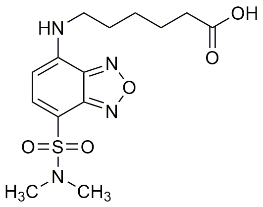 6-[[7-(N,N-Dimethylaminosulfonyl)-2,1,3-benzoxadiazol-4-yl]amino]hexanoic acid