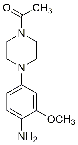 1-[4-(4-Amino-3-methoxyphenyl)piperazin-1-yl]ethanone